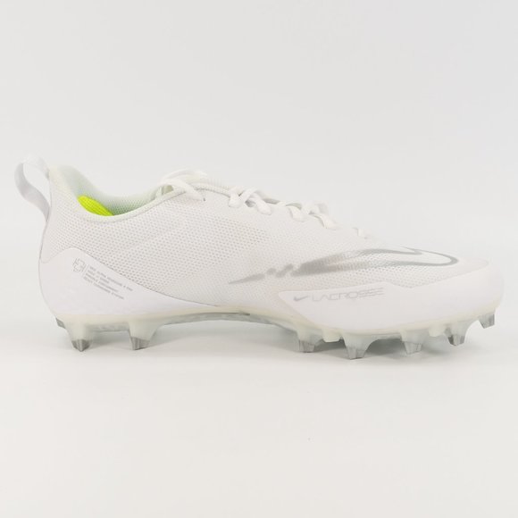 Nike Alpha Huarache 8 Pro 'White Metallic Silver' CW4439-100 size 12.5 - Picture 4 of 8